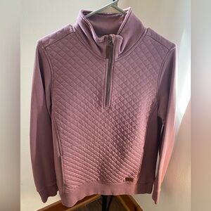 L.L. Bean Women’s Quilted Quarter Zip Pullover